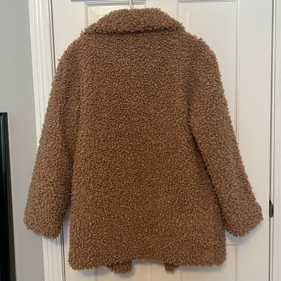 SHACI Faux Fur Oversized Teddy Jacket - Picture 7 of 9